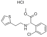 S(+)-N-(2-(2-Thienyl)ethyl)-2-chlorophenyl Glycine Methyl Ester Hydrochloride