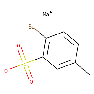 BENZENESULFONIC ACID, 2-BROMO-5-METHYL-, SODIUM SALT