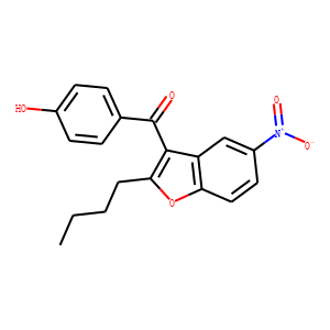 (2-Butyl-5-nitrobenzofuran-3-yl)(4-hydroxyphenyl)methanone