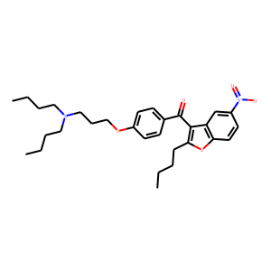 (2-Butyl-5-nitro-3-benzofuranyl)[4-[3-(dibutylamino)propoxy]phenyl]methanone