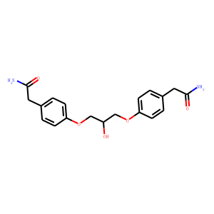 4,4’-[(2-Hydroxy-1,3-propanediyl)bis(oxy)]bis-benzeneacetamide(Atenolol Impurity E)