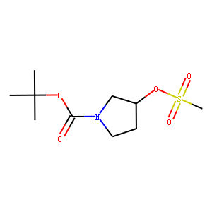 1-BOC-3-METHANESULFONYLOXYPYRROLIDINE