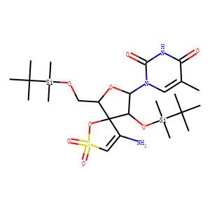  (2',5'-bis-O-(tert-butyldimethylsilyl)-beta-ribofuranosyl)-3'-spiro-5''-(4''-amino-1'',2'/