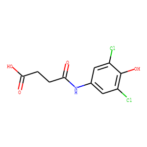 N-(3,5-dichloro-4-hydroxyphenyl)succinamic acid