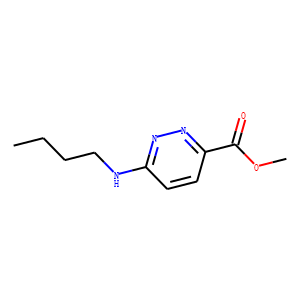 3-Pyridazinecarboxylic acid, 6-(butylamino)-, methyl ester
