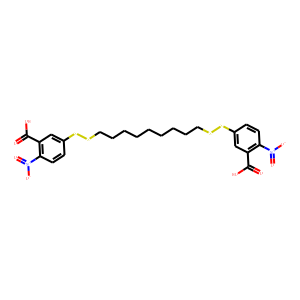 nonylene-1,9-bis(5-dithio-2-nitrobenzoic acid)