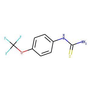 1-​(4-​(Trifluoromethoxy)​phenyl)​-​2-​thiourea