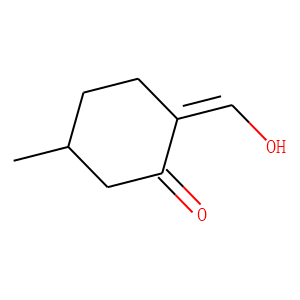 Cyclohexanone, 2-(hydroxymethylene)-5-methyl-, (E)- (9CI)