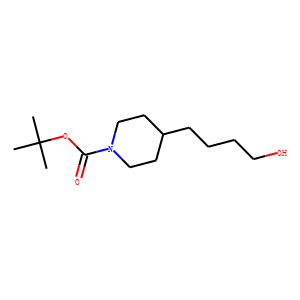 tert-butyl 4-(4-hydroxybutyl)piperidine-1-carboxylate