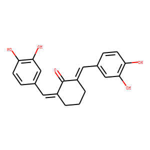 2,6-bis((3,4-dihydroxyphenyl)methylene)cyclohexanone