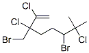 6-bromo-3-(bromomethyl)-7-methyl-2,3,7-trichloro-1-octene