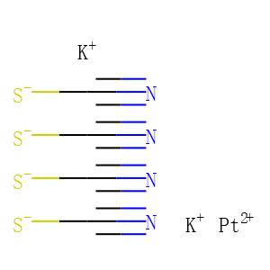 POTASSIUM TETRAKIS(THIOCYANATO)-PLATINAT E(II), 97percent