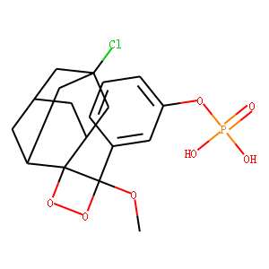 3-(2'-(spiro-5-chloroadamantane))-4-methoxy-4-(3''-phosphoryloxy)phenyl-1,2-dioxetane