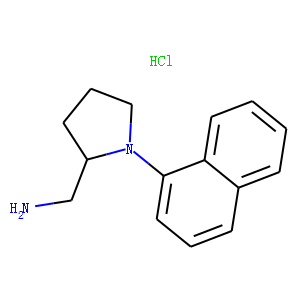 (1-naphthalen-1-ylpyrrolidin-2-yl)methanamine hydrochloride