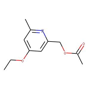 2-Pyridinemethanol,4-ethoxy-6-methyl-,acetate(ester)(9CI)