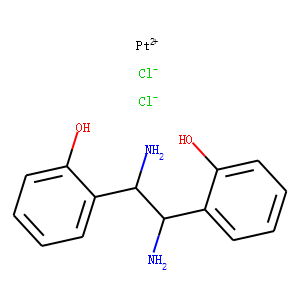(1,2-bis(2-hydroxyphenyl)ethylenediamine)dichloroplatinum (II)