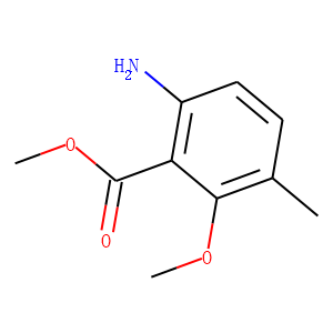 Benzoic acid, 6-amino-2-methoxy-3-methyl-, methyl ester (9CI)