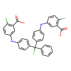 4,4/'-BIS(3-CARBOXY-4-CHLOROPHENYL-AMINO)TRITYL CHLORIDE