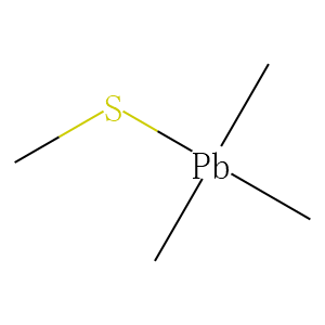 Plumbane, trimethyl(methylthio)-
