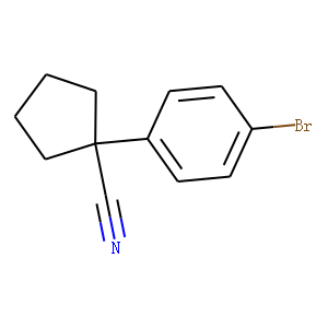 1-(4-bromophenyl)cyclopentanecarbonitrile(SALTDATA: FREE)
