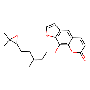 (E)-9-[[5-(3,3-Dimethyloxiranyl)-3-methyl-2-pentenyl]oxy]-7H-furo[3,2-g][1]benzopyran-7-one