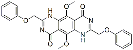Pyrimido[4,5-g]quinazoline-4,9-dione,  1,6-dihydro-5,10-dimethoxy-2,7-bis(phenoxymethyl)-  (9CI)