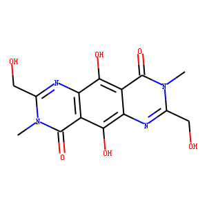 Pyrimido[4,5-g]quinazoline-4,9-dione,  3,8-dihydro-5,10-dihydroxy-2,7-bis(hydroxymethyl)-3,8-dimethy