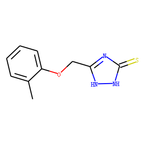 5-O-TOLYLOXYMETHYL-4H-[1,2,4]TRIAZOLE-3-THIOL