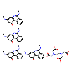 3,6-dimethylaminodibenzopyridonium edetate