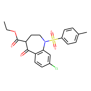 8-Chloro-2,3,4,5-tetrahydro-1-[(4-methylphenyl)sulfonyl]-5-oxo-1H-1-benzazepine-4-carboxylic acid et