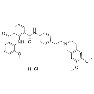 Elacridar hydrochloride