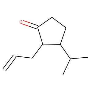 Cyclopentanone, 3-(1-methylethyl)-2-(2-propenyl)- (9CI)