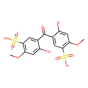 2,2'-Dihydroxy-4,4'-dimethoxybenzophenone-5,5'-disulfonic acid