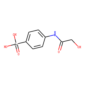 4-(glycolloylamino)phenylarsonic acid