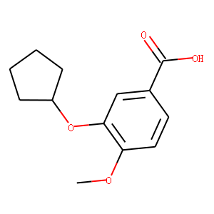 3-(CYCLOPENTYLOXY)-4-METHOXYBENZOIC ACID