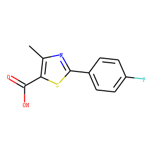 2-(4-Fluorophenyl)-4-methyl-5-thiazolecarboxylicacid