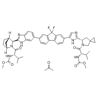 Ledipasvir acetone