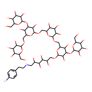 1-(2-(4-Aminophenyl)ethyl)amino-1-(hexaglucosyl)deoxyglucitol