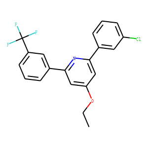 2-(3-chlorophenyl)-4-ethoxy-6-[3-(trifluoromethyl)phenyl]pyridine
