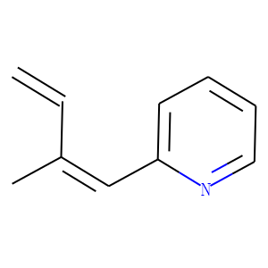 Pyridine, 2-(2-methyl-1,3-butadienyl)-, (Z)- (9CI)