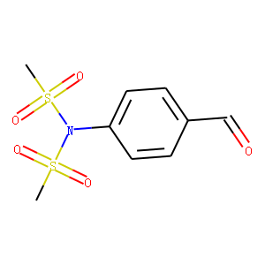 N-(4-Formylphenyl)-N-methanesulfonylmethanesulfonamide
