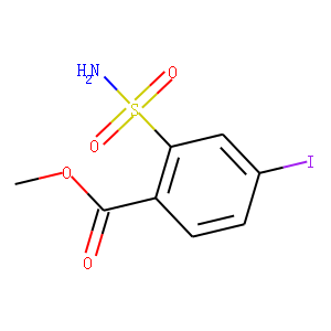 2-(Aminosulfonyl)-4-iodobenzoic acid methyl ester