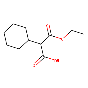 2-CYCLOHEXYL-MALONIC ACID MONOETHYL ESTER