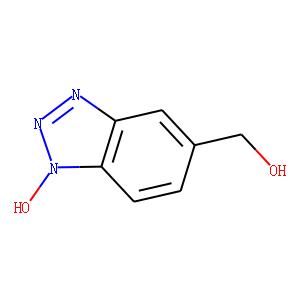1H-Benzotriazole-5-methanol,  1-hydroxy-