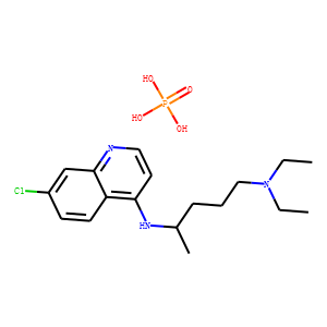 Chloroquinine phosphate