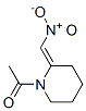 Piperidine,  1-acetyl-2-(nitromethylene)-  (9CI)