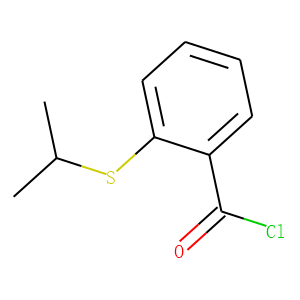 Benzoyl chloride, 2-[(1-methylethyl)thio]- (9CI)