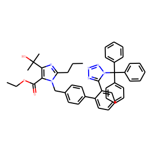 1H-IMidazole-5-carboxylic acid, 4-(1-hydroxy-1-Methylethyl)-2-propyl-1-[[2'-[1-(triphenylMethyl)-1H