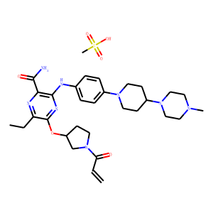 Naquotinib mesylate