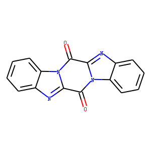 6H,13H-PYRAZINO[1,2-A:4,5-A/']BISBENZIMIDAZOLE-6,13-DIONE